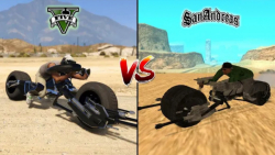 موتور بتمن در GTA SA و GTA V