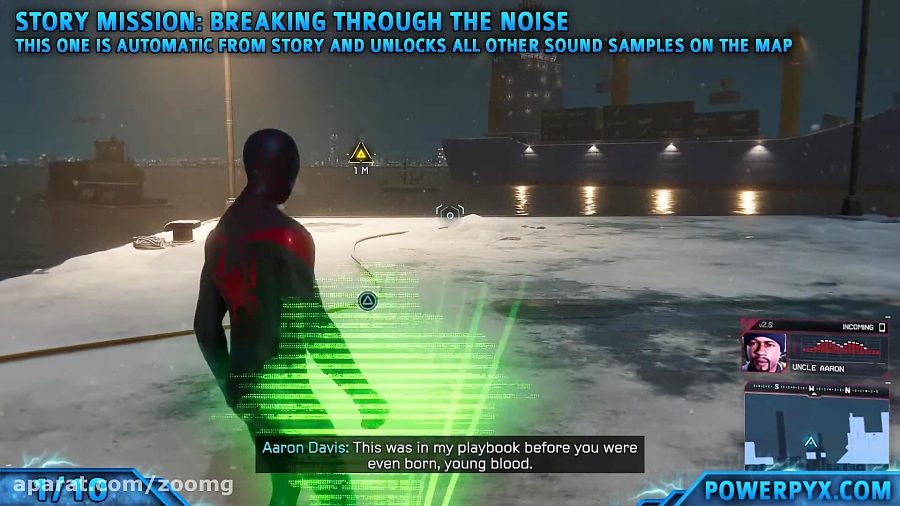 ویدیو راهنما تروفی All Sound Sample بازی Spider - Man: Miles Morales - زومجی