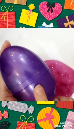 آموزش اسلایم تخم مرغی