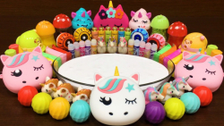 یونیکورن اسلایم و لوازم آرایشی