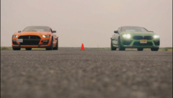 درگ ریس ب ام و M8 کامپتیشن با...