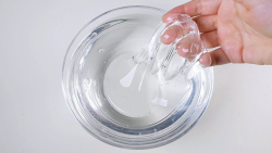 آموزش ساخت اسلایم شفاف