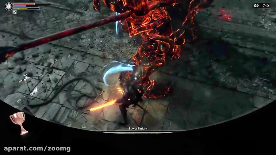 ضبط صدای بازیکن در لحظه ی کسب یکی از تروفی های Demon#039; s Souls توسط میکروفن PS5