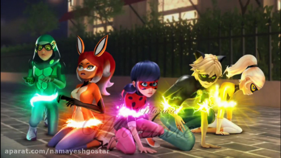 میراکلس لیدی باگ  کشف هویت ابر...