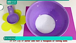 آموزش ساخت اسلایم|اسلایم شفاف|...