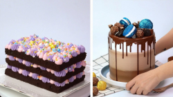 دسر های شکلاتی با تزئین شکلات...