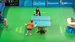 ضربه ی عجیبه پینگ پنگ