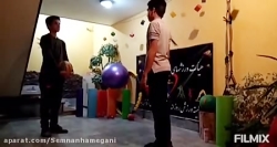 آموزش اجرای حرکات ۲ نفره آمادگ...