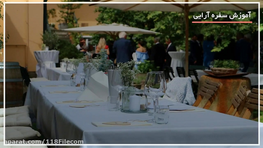 آموزش سفره آرایی و میوه آرایی| سفره ارایی و تزیین غذا (ایده تزئین سالاد شیرازی)