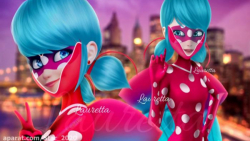 لیدی باگ با ظاهری جدید::میراکل...