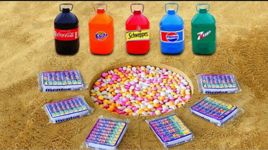 آزمایش ترکیب نوشابه کوکاکولا،ف...