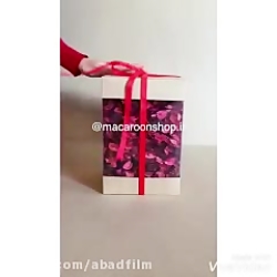 ساخت باکس هدیه زیبا برای ولنتا...