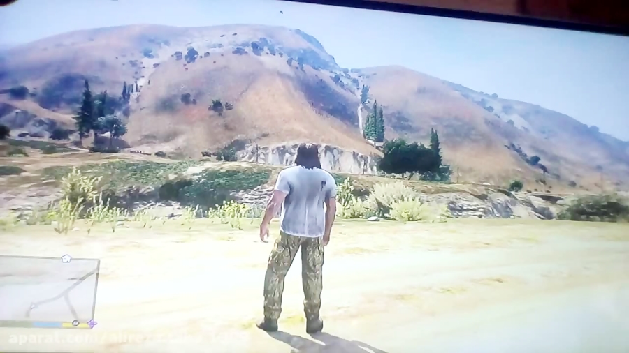 مکان تراکتور قدیمی در جی تی ای وی