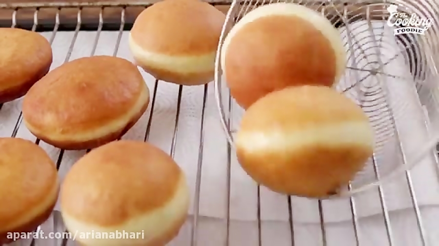 لذت آشپزی - طرز تهیه دونات ژله ای در خانه