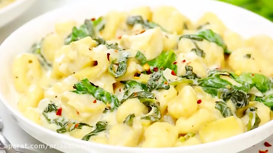 طرز تهیه خوراک اسفناج در منزل