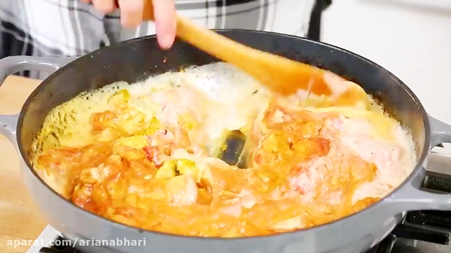 طرز تهیه خوراک مرغ ساده در خانه