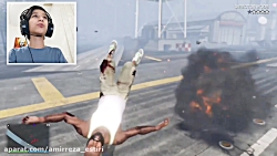 حمله به پایگاه نظامی در GTA V....