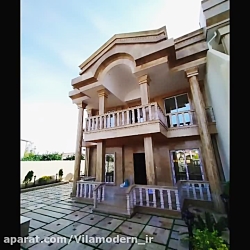 ویلا دوبلکس نما سنگ ۲۵۰ متری سه خواب