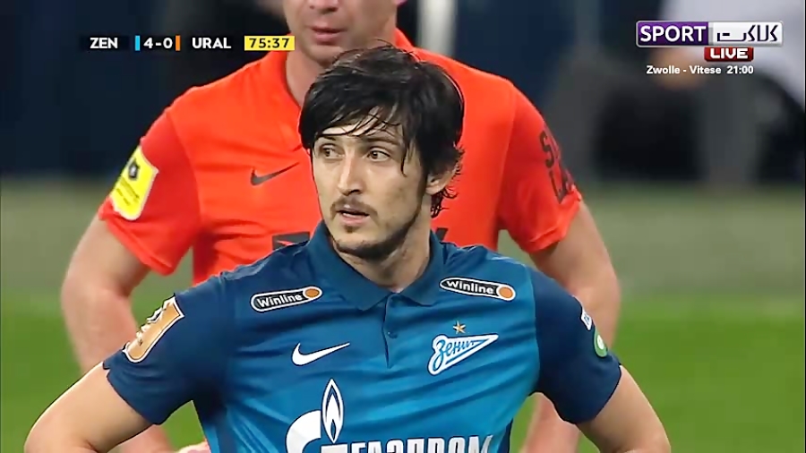 هتریک آزمون در بازی زنیت  اورا...