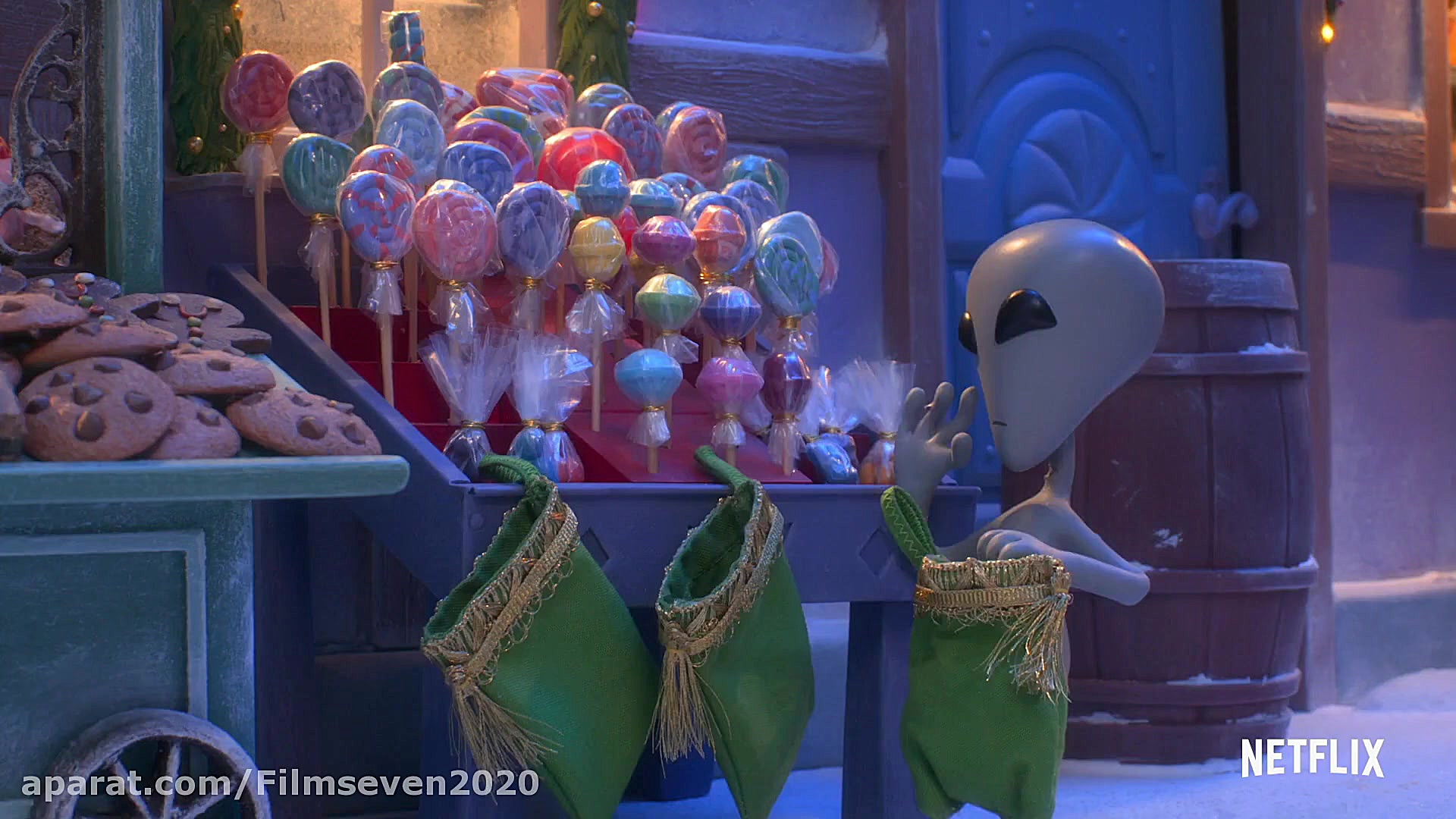 تیزر انیمیشن جدید کریسمس بیگانه Alien Xmas 2020 نسخه کامل در کانال زمان42ثانیه