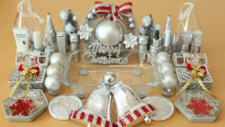 لوازم میکاپ و اسلایم شفاف _ تم...