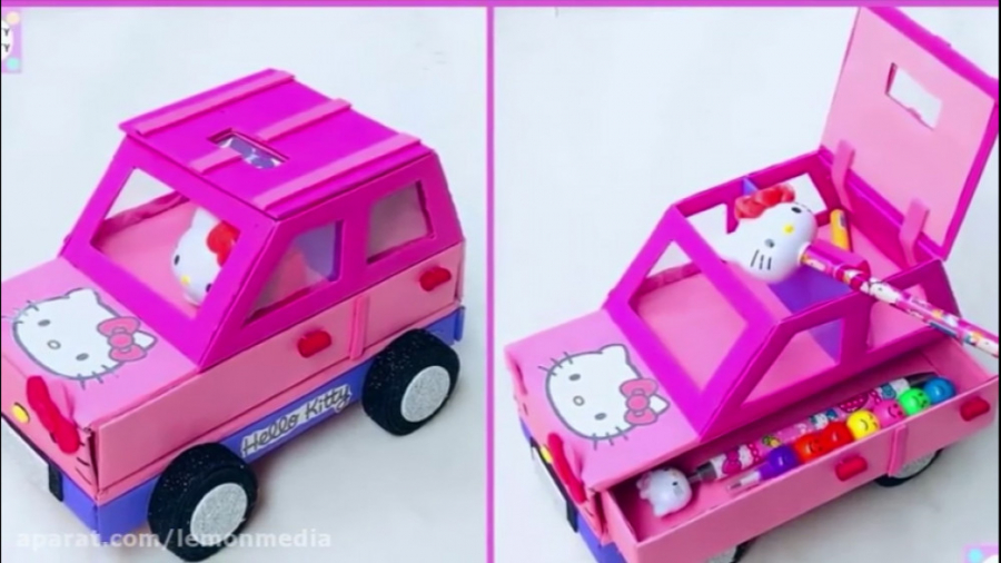 اموزش ساخت کاردستی  جامدادی ما...