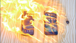 آتش گرفتن گلکسی s8 plus  و آیف...