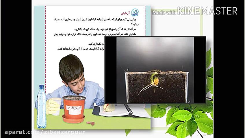 علوم سوم - آب ماده ی با ارزش ۳ - زیبا آذرپور دبستان اختردانش یزد اتوپلاستی