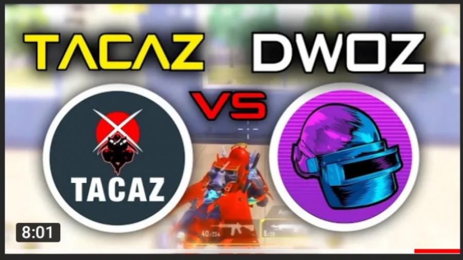 گیم پلی پابجی // tacaz vs dwoz