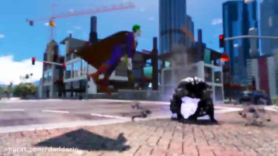 نبرد سوپرمن جوکر با بتمن دومزدی
