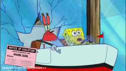 انیمیشن جذاب و بامزه باب اسفنج...