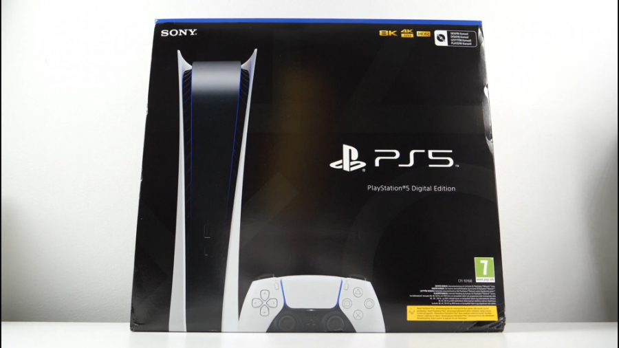 جعبه گشایی کنسول PS5 نسخه Digital Edition