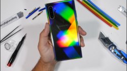 تست مقاومت سامسونگ نوت 10 پلاس...