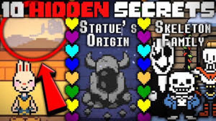 راز ها و مکان های مخفی بازی اندرتیل  #1 (undertale secrets)