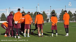 آخرین تمرین رئال مادرید پیش از...