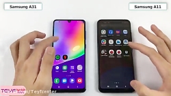 مقایسه a11 و a31 دو گوشی پرفرو...