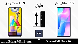 مقایسه شیائومی می نوت 10 و سام...