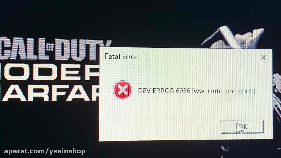 حل مشکل ارور Dev 6036 بازی Call of duty Warzone