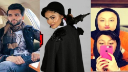 از حضور سارا و نیکا در استخر ت...