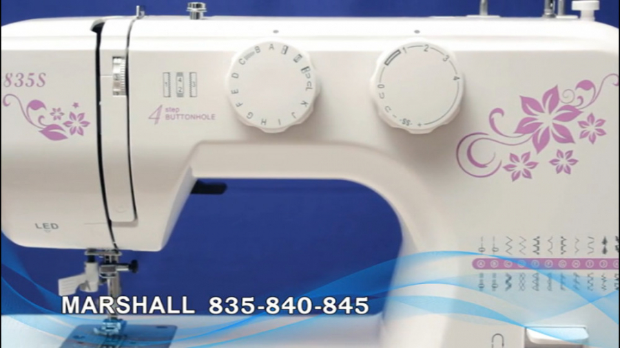آموزش کامل چرخ خیاطی مارشال مدلهای 835-840-845 زمان1465ثانیه