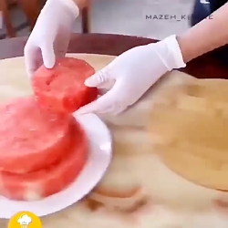 تزیین هندوانه شب یلدا