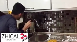 نصب راحت کاشی استیل بدون تخریب