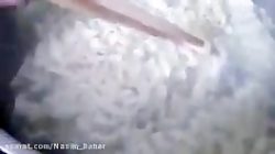 چالش خوردن تند ترین نودل دنیا