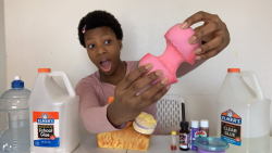 ساخت اسلایم و بازی با عروسکهای...