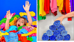 ترفندها و ایده های تا کردن لبا...