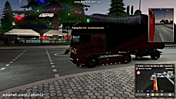 درخت کریسمس بزرگ در شهر لندن بازی Euro Truck Simulator 2