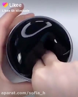 اسلایم مشکی دنبال=دنبال