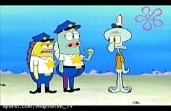 کارتون باب اسفنجی هیولای دریا