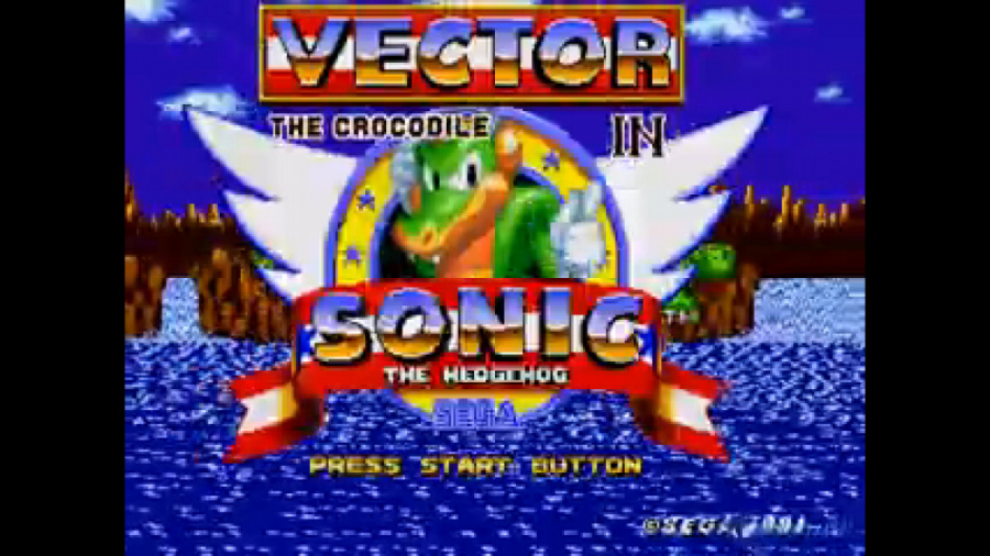 vector in sonic 1 / وکتور در سونیک یک هایپررفلکسی