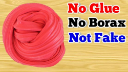 آموزش اسلایم  بدون بوراکس و چس...